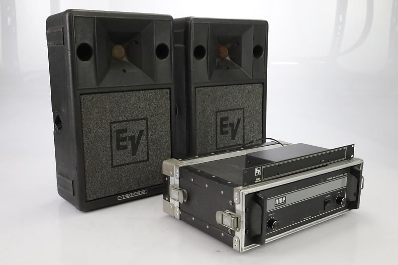 EV Electro-Voice Stage System 200 Loudspeakers AMP 8000 & S-200 EQ #44445