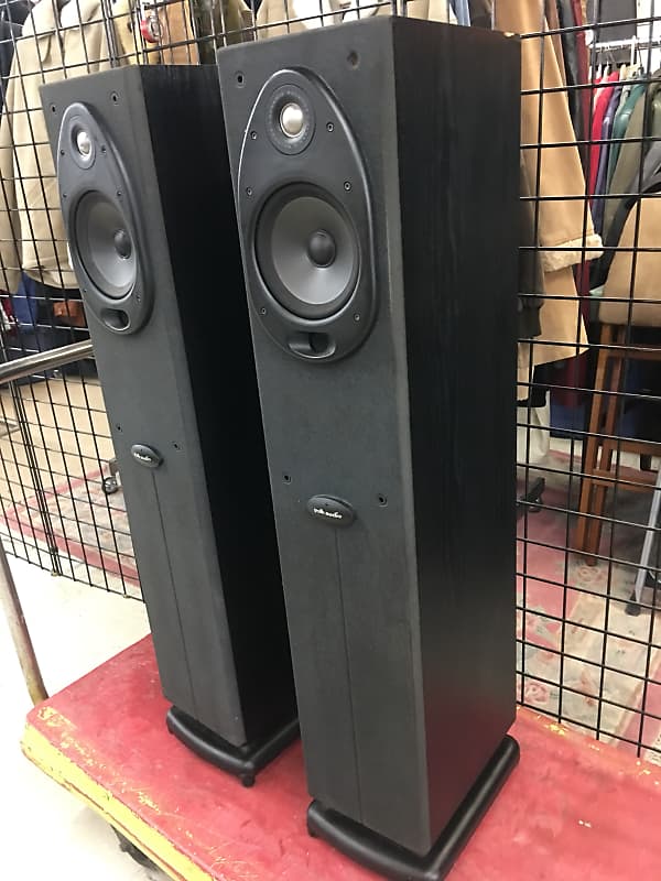 Vintage polk best sale audio floor speakers