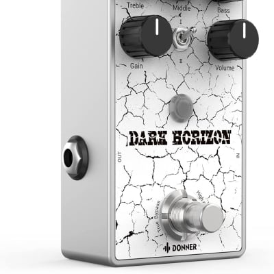 Guitar Distortion Pedal, Dark Horizon High Gain Distortion with 3-Band EQ True Bypass image 1