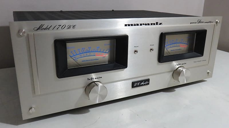 MARANTZ 170DC AMPLIFIER STEREO SERVICED FULLY RECAPPED WITH LED&#039;s  			