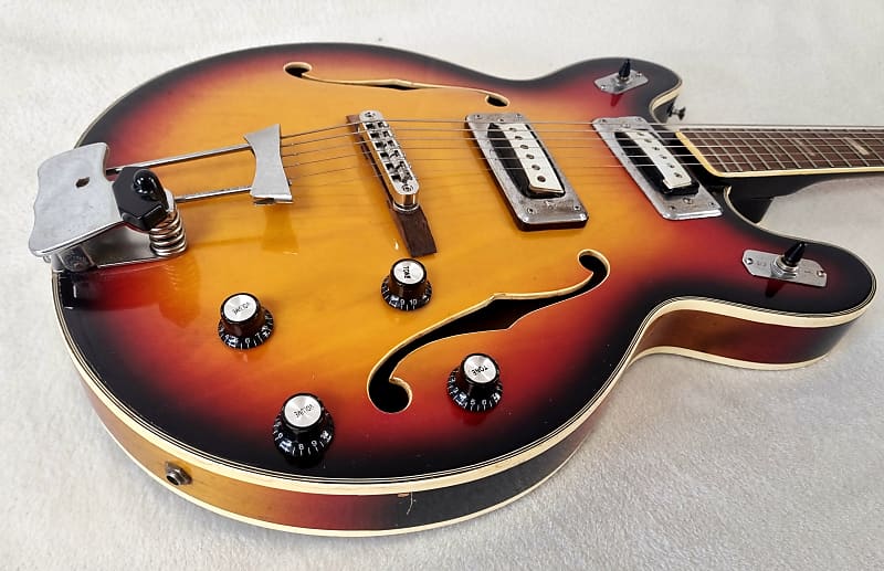 1960s MIJ Semi-hollow Electric Guitar | Reverb