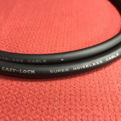 1/4" TS Easy-Lock Cables- Vintage 1980's Set of 3 image 3