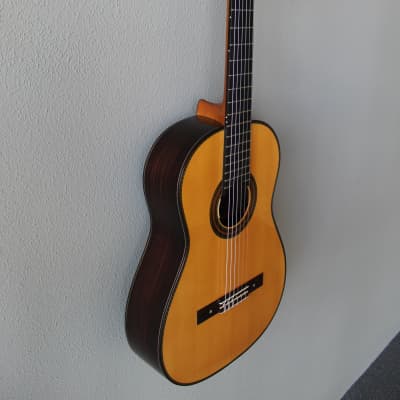 Used 2021 Manuel Adalid Torres Model Classical Guitar with Pickup image 3