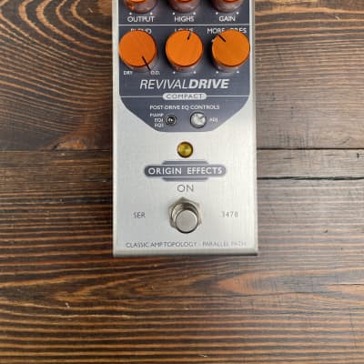 Reverb.com listing, price, conditions, and images for origin-effects-revivaldrive-compact