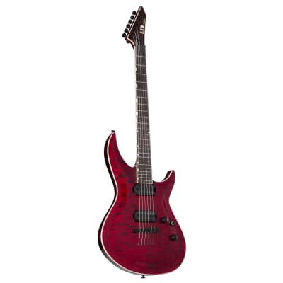 ESP LTD H3-1000 See Thru Black Cherry - Electric Guitar for sale