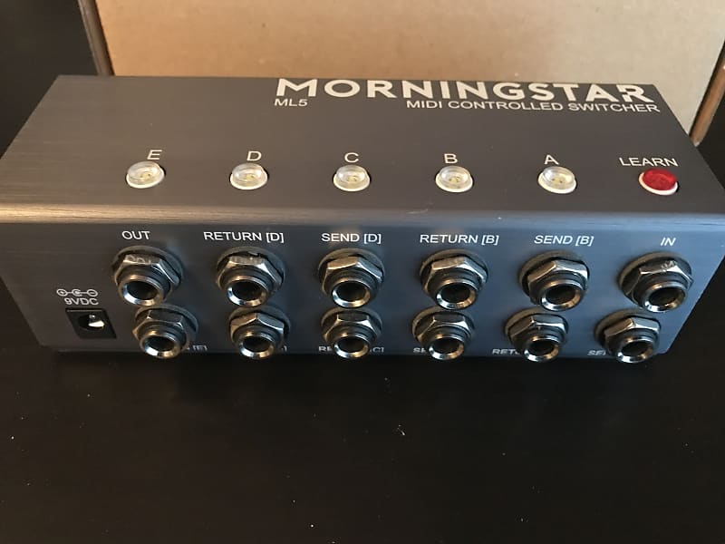 Morningstar ML5 Midi Controlled Switcher | Reverb