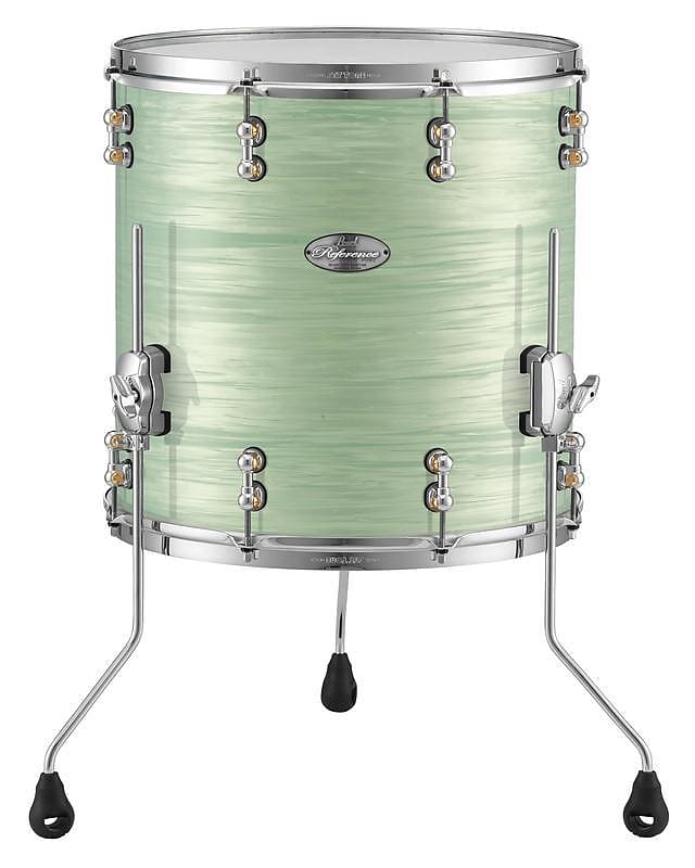 Pearl Music City Custom Reference Pure 18"x16" Floor Tom ICE BLUE OYSTER RFP1816F/C414 image 1
