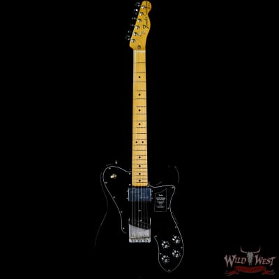 Fender Vintera '70s Telecaster Custom Maple Fingerboard Black image 3