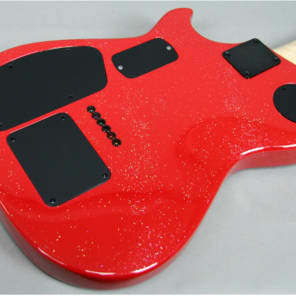 Manson MB-1 2013 Red Glitter Matthew Bellamy Signature Electric Guitar - MUSE image 3