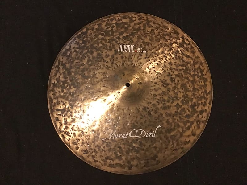 20" Murat Diril Mosaic Crash Cymbal - 1620 Grams - Light Ride - Video image 1