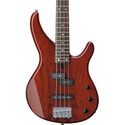 Yamaha TRBX174EW Bass Guitar 4-String - Root Beer image 1