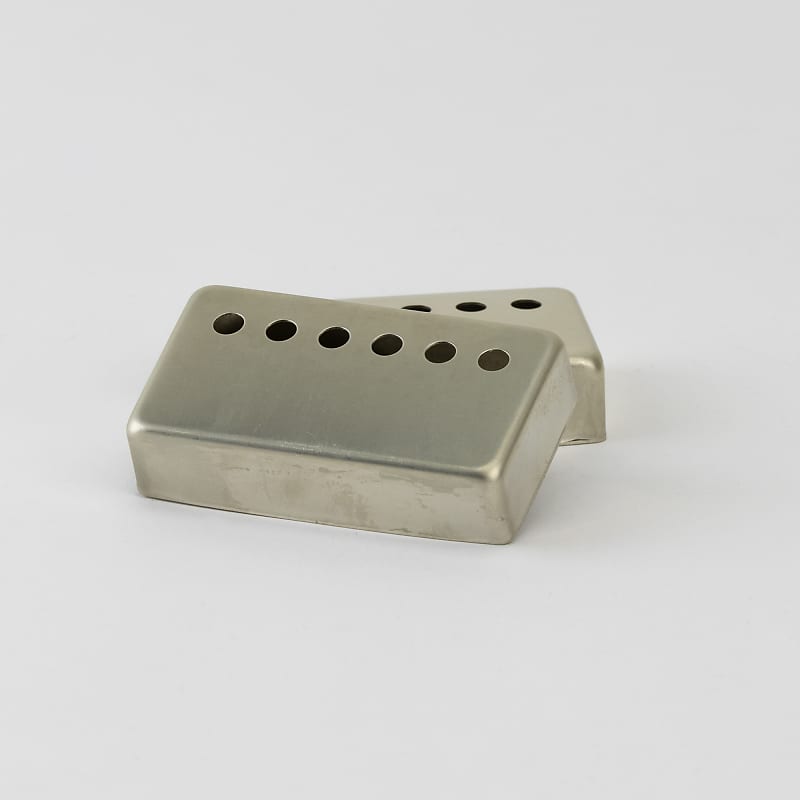 Aged Nickel 50mm Humbucker Cover image 1