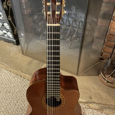 2002 Estevé 6.ELEC, Hand made in Spain, all solid wood Requinto Guitar with Fishman Electronics image 4