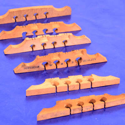 Assorted Lot Of Old Mostly M&S Wooden Bridges For Flat Top