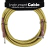 Fender Custom Shop Performance Series 18ft Angled Instrument Cable - Tweed