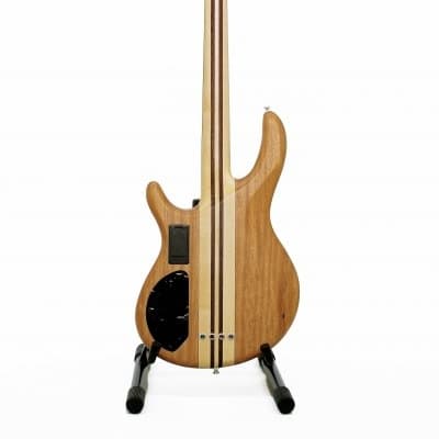 Cort A5 Plus FMMH OPN Artisan Series Figured Maple/Mahogany 5-String Bass 2010s - Open Pore Natural  ***In Exhibition*** imagen 4