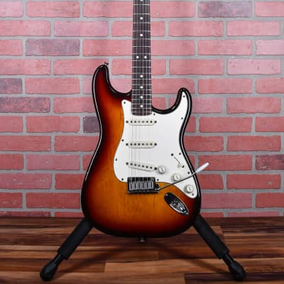 Fender Standard Stratocaster with Rosewood Fretboard Brown Sunburst 1988 w/OHSC image 4