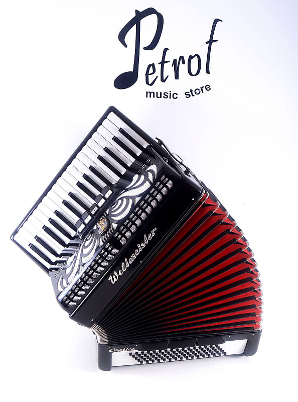 TOP German Made LMM Accordion Weltmeister Caprice 80 bass, 8