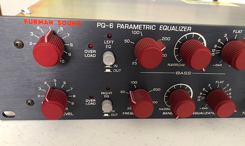 Furman Sound PQ-6 Parametric Equalizer Pre-Amplifier Rack | Reverb