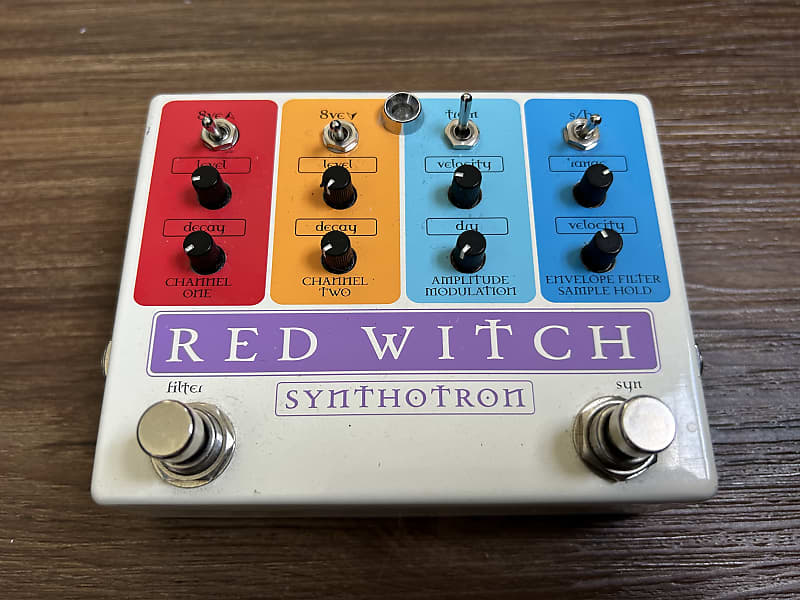 Red Witch Synthotron Analog Synth Filter Pedal | Reverb