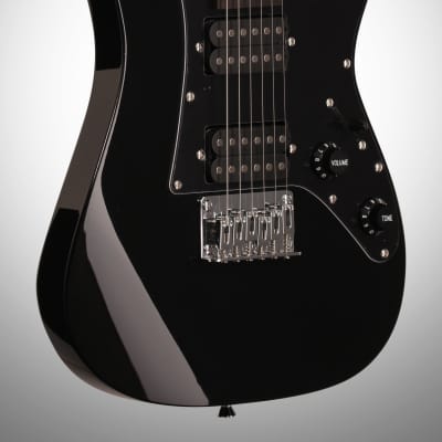 Ibanez GRGM21 GIO Mikro Electric Guitar, Black Night image 4