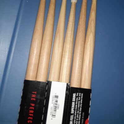 Vic Firth Extreme 5B 3 new pair 3 used pair image 3