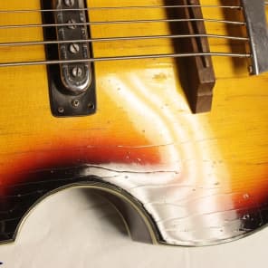 Vintage Univox 'Lectra Violin Bass Guitar, Japan, MIJ, Beatles Hofner Style image 4