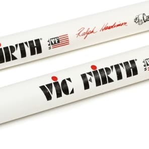 Vic Firth Corpsmaster Signature Snare Sticks - Ralph Hardimon - Nylon Tip image 3