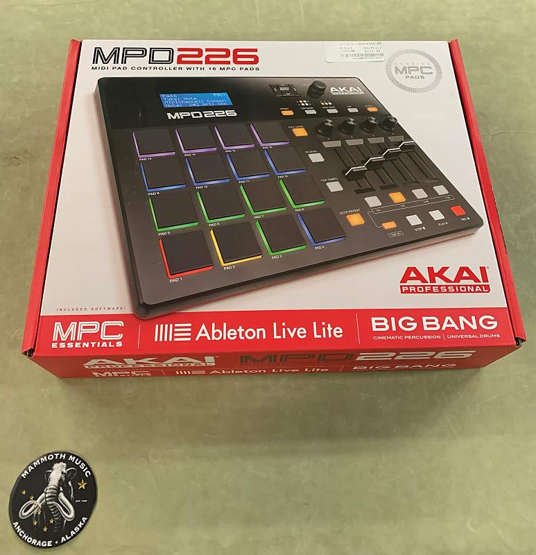 Akai MPD226 16-Pad MIDI Controller | Reverb