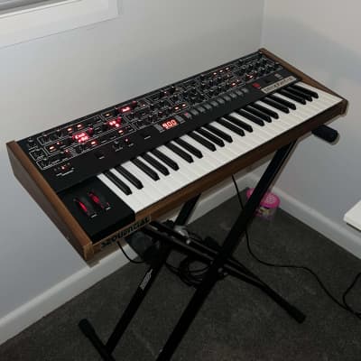 Sequential Prophet-6 49-Key 6-Voice Polyphonic Synthesizer 2018 - 2020 - Black with Wood Sides