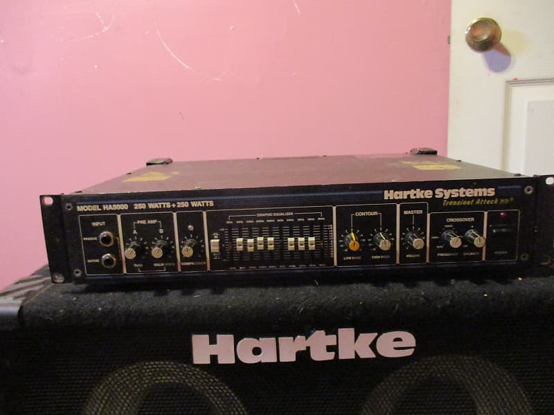 Hartke HA5000 Hybrid Amp 250+250 Watts Bass Amplifier