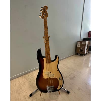 Fender Elite Precision Bass I with Maple Fretboard 1983 - 1984 Brown Sunburst image 2