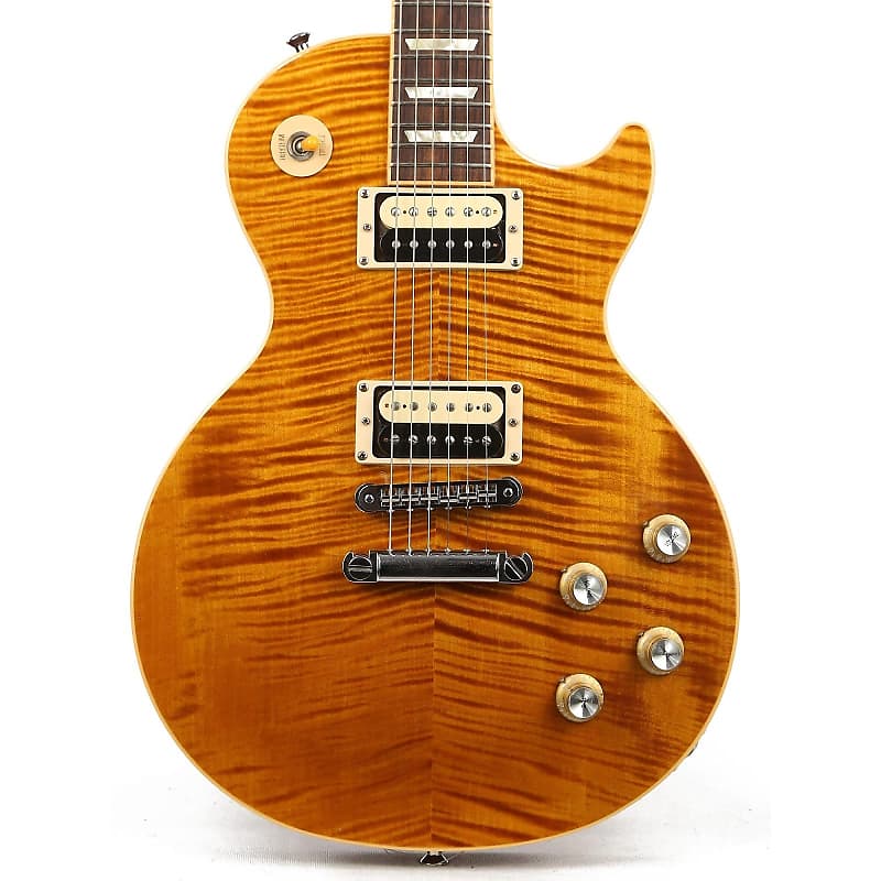 Gibson Les Paul Slash Appetite Electric Guitar | Amber image 2