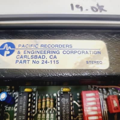 Pacific Recorders & Engineering PR&E 24-115 Stereo Channel Module - ONE Unit image 2