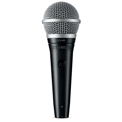 Shure PGA48-XLR Cardioid Dynamic Vocal Microphone image 1
