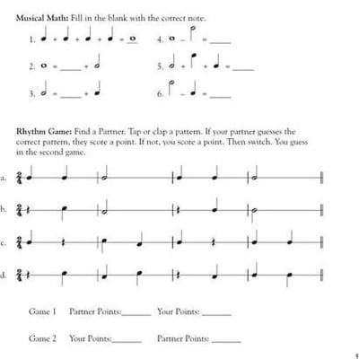 Thirty Days to Music Theory (Classroom Resource) - Ready-To-Use Lessons and Reproducible Activities image 3