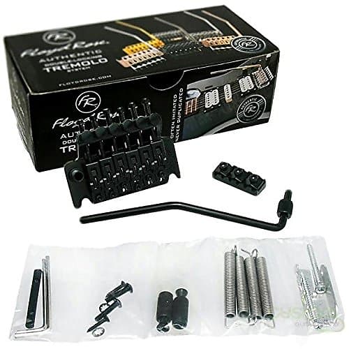 Floyd Rose FRTS2000R2 Special Series Tremolo Bridge System with R2 Nut, Black image 1