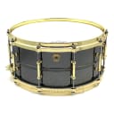 Ludwig LB417BT Black Beauty Snare Drum 14x6.5 w/Brass Trim