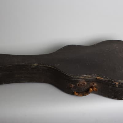 Gibson  ETG-150 Arch Top Hollow Body Electric Tenor Guitar (1937), ser. #577C-6 (FON), period black hard shell case. image 11