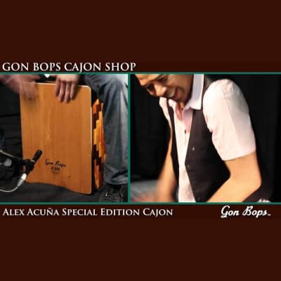 Gon Bops Alex Acuna Special Edition Cajon w/Gig Bag image 2