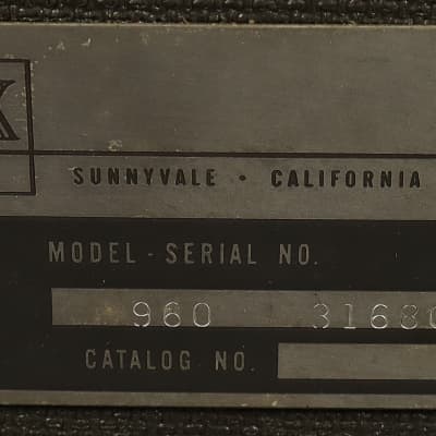 Vintage Ampex Model 960 Reel to Reel Recorder Tape Deck image 8