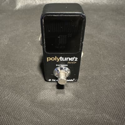 TC Electronic PolyTune 2 Noir Tuning Pedal 2010s - Black | Reverb