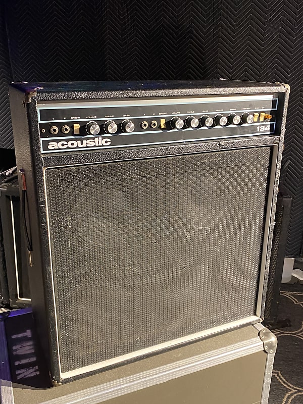 Vintage 1970s Acoustic 134 Bass/Guitar Solid State Combo Reverb