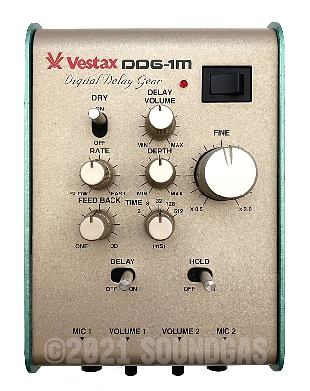 Vestax DDG-1M Digital Delay Gear *Soundgas Serviced* | Reverb