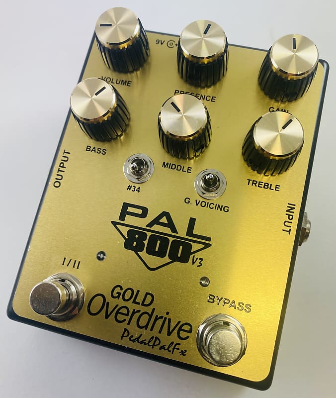 PedalPalFx PAL 800 GOLD Overdrive