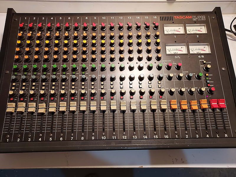 TASCAM M-216 16 channel analog mixer | Reverb