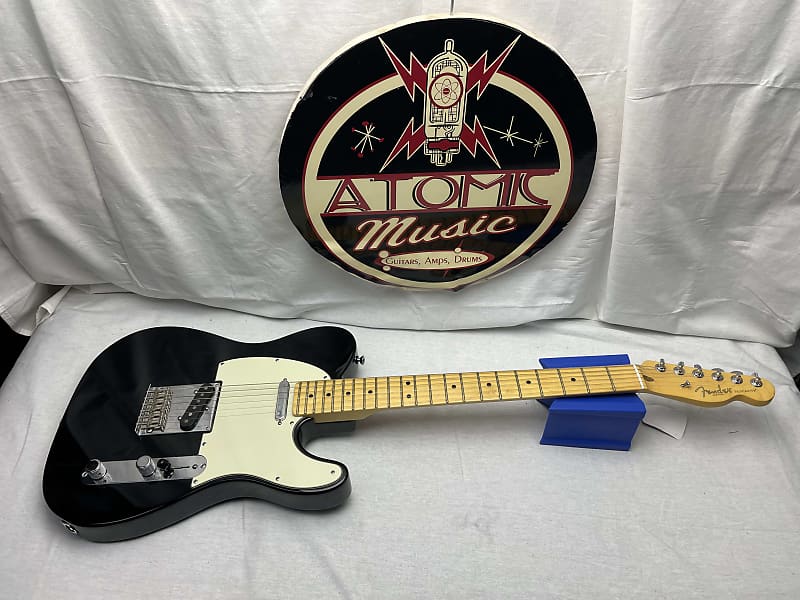 Fender American Standard Telecaster Guitar 2014 - Black / Maple neck image 1