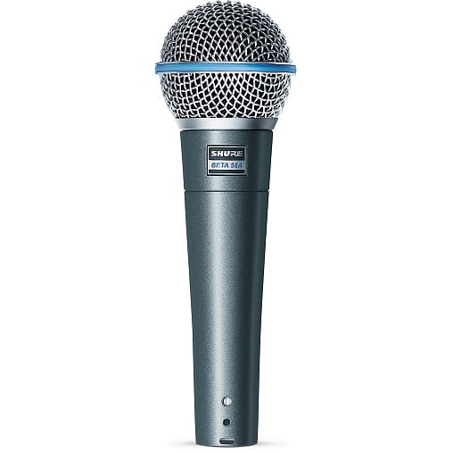 Shure Beta 58A Dynamic Supercardioid Vocal Microphone image 1