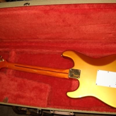 Fender Homer Haynes HLE Stratocaster 1989 gold image 9
