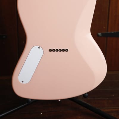 Harmony Silhouette Electric Guitar Shell Pink image 8